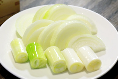 Hokkaido leek and onion set